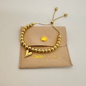 Pulsera Golden Heart
