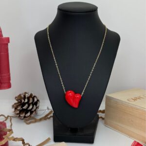 Collar Heart Red