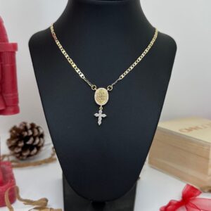 Collar Cruz Dorada