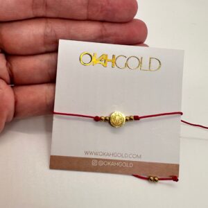 Pulsera San Benito Roja