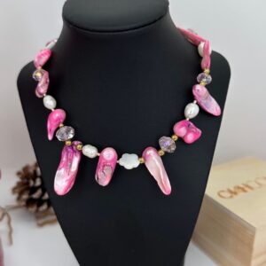 Collar Río Rosa